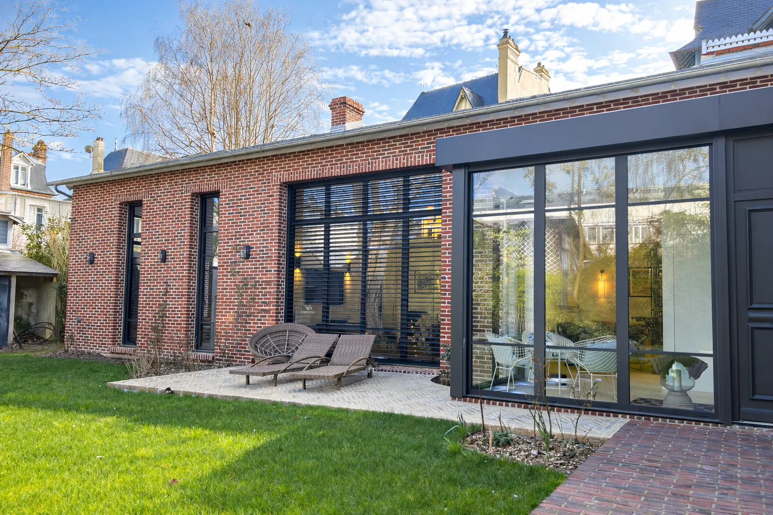 Agrandissement maison Lanton