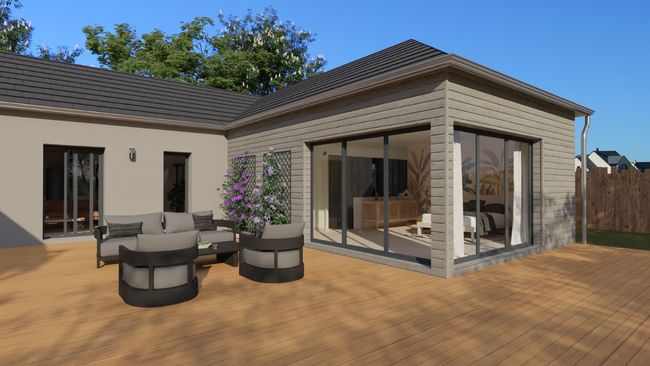 Extension maison Le Porge