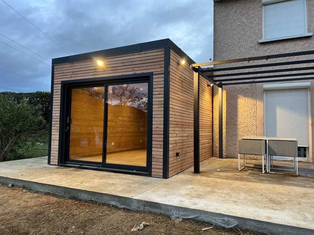 Extension bois Lanton